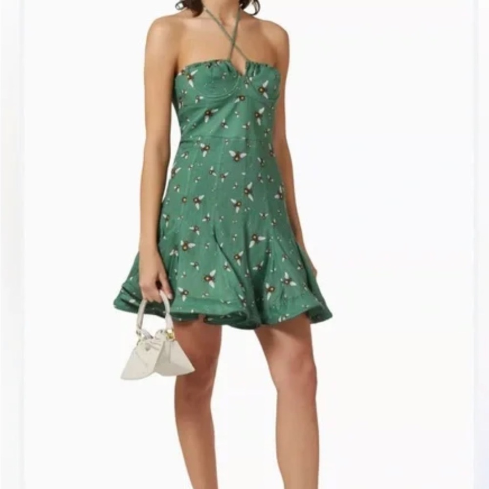 Agua by Agua Bendita - Anturio Astro Esmeralda Dress XS